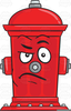 Red Fire Hydrant Clipart Image