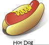 Free Hot Dog Clipart Image