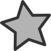 Favorite Star Icon Clip Art