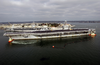 Uss Abraham Lincoln (cvn 72) Makes Its Way To Naval Air Station North Island For A One Day Port Visit To San Diego To Disembark The Ship S Air Wing. Image