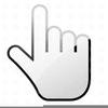 Windows Finger Pointer Clipart Image