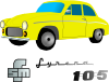 Yellow Car Clip Art