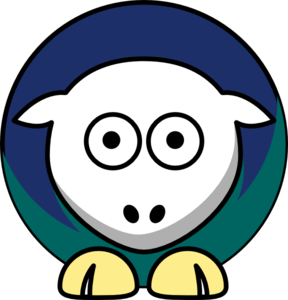 Sheep - North Carolina-wilmington Seahawks - Team Colors - College Football Clip Art