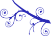 Blue Branch Clip Art