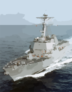 File Photo Of The Guided Missile Destroyer Preble Clip Art