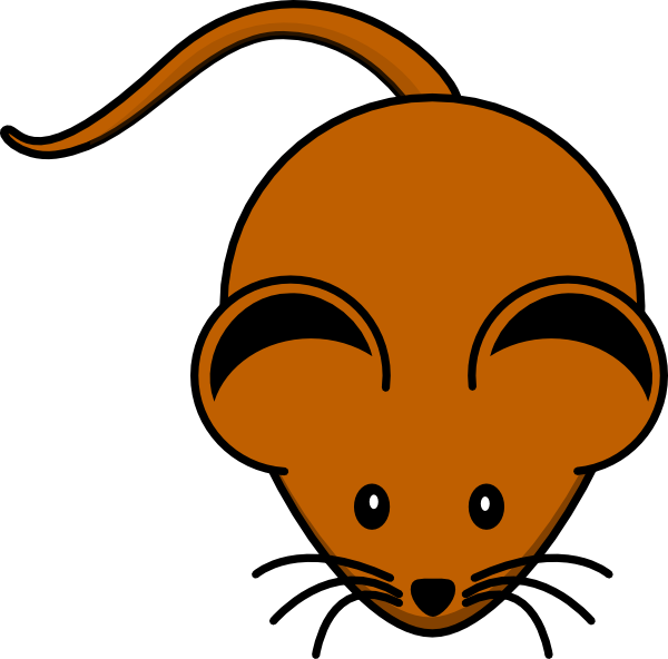 Brown Mouse Clip Art at Clker.com - vector clip art online, royalty