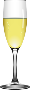 Champagne Glass Clip Art