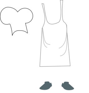 Chef Apron And Hat Clip Art