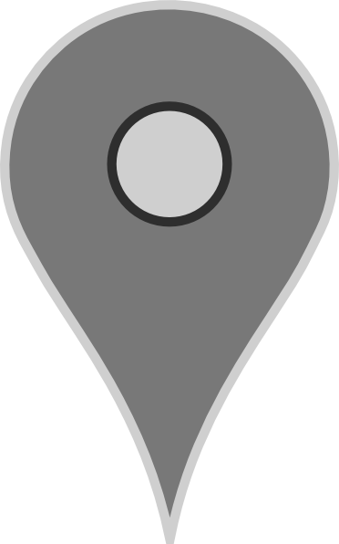 Google Map Pointer Grey Clip Art at Clker.com - vector clip art online