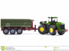 Semi Tractor Clipart Image Image