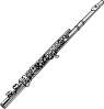 Flute In C Clip Art