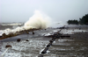 Rain And Heavy Winds From Hurricane Isabel Flood Portions Of Fleet Parking Image