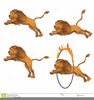 Free Cartoon Lion Clipart Image