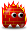 Cartoon Firewall Clip Art