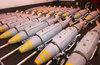 Gbu-31 Joint Direct Attack Munitions (jdam) Are Staged In The Hanger Bay Image