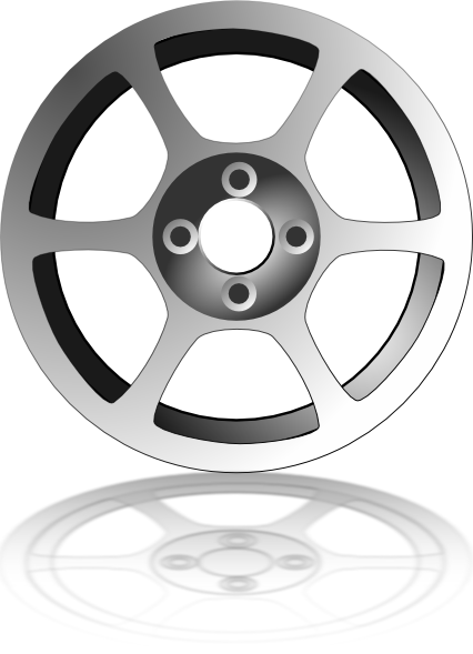 Wheel 2 Clip Art at Clker.com - vector clip art online, royalty free