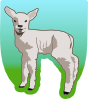 Small Sheep Clip Art