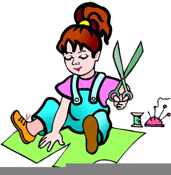 Children Doing Arts And Crafts Clipart Free Images At