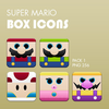 Super Mario Box Icons Pack 1 By Dannysp Image