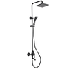 Contemporary Painting Finish Three Holes Single Handle Sidespray Waterfall Shower Faucet--faucetsuperdeal.com Image