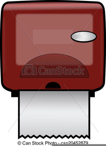 Clipart Paper Towel Dispenser Image