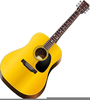 Clipart Acoustic Guitar Image