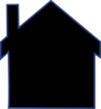 House Silhouette Clip Art