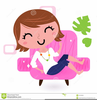Relaxed Person Clipart Image