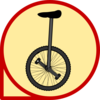 Unicycle Icon Clip Art