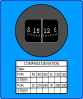 Magnetic Compass Clip Art