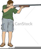 Shotgun Shooter Clipart Image