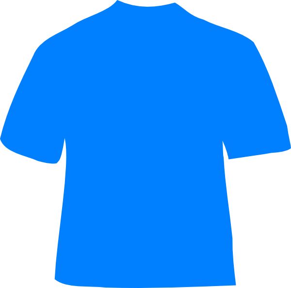 Light Blue Shirt Clip Art at Clker.com - vector clip art online ...