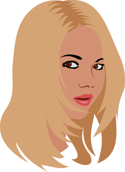 Blonde Woman Clip Art at Clker.com - vector clip art online, royalty