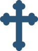 Gold Orthodox Cross Clip Art