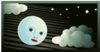 Cartoon Moon Clouds Clip Art