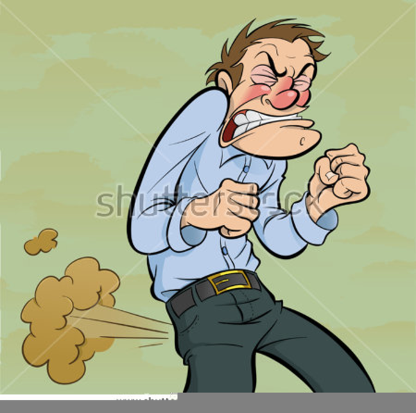 Old Lady Farting Clip Art