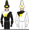 Marching Band Drummer Clipart Image