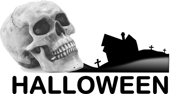 Skull In Graveyard Clip Art at Clker.com - vector clip art online