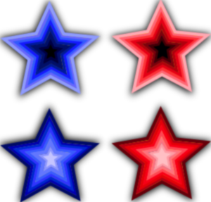 Four Stars Clip Art