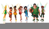 Disney Clipart Fairies Tinkers Tinkerbell Silvermist Image