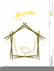 Manger Scenes Clipart Image