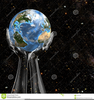 Earth And Space Clipart Image