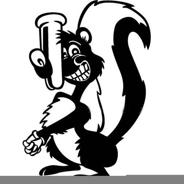 Stinky Skunk Clipart | Free Images at Clker.com - vector clip art ...