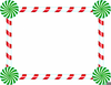 Candy Cane Lane Clipart Image