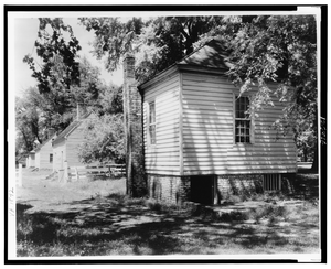 [residence, Cabin, On James River, Tuckahoe Plantation, Goochland County, Virginia] Image