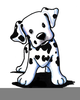 Animated Clipart Dalmation Dog Image