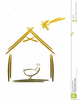 Free Manger Clipart Image