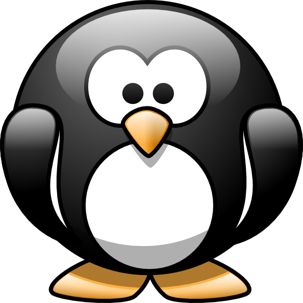 Cartoon Penguin 2 Clip Art at Clker.com - vector clip art online