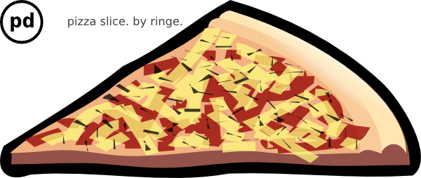 Pizza Slice Clip Art at Clker.com - vector clip art online, royalty