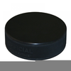 Flying Hockey Puck Clipart Image